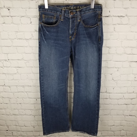 AMERICAN EAGLE | Low Rise Boot button fly jeans - Picture 2 of 8